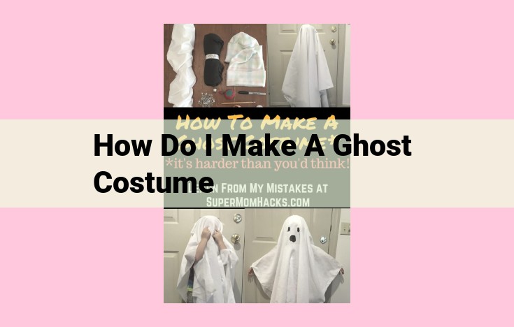 how do i make a ghost costume