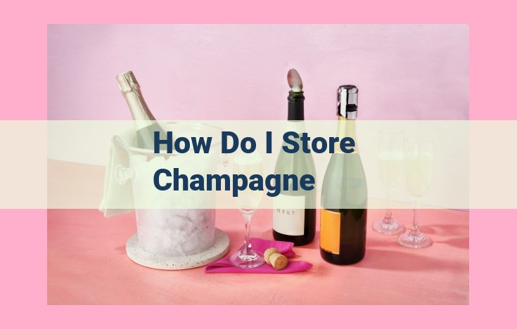 how do i store champagne