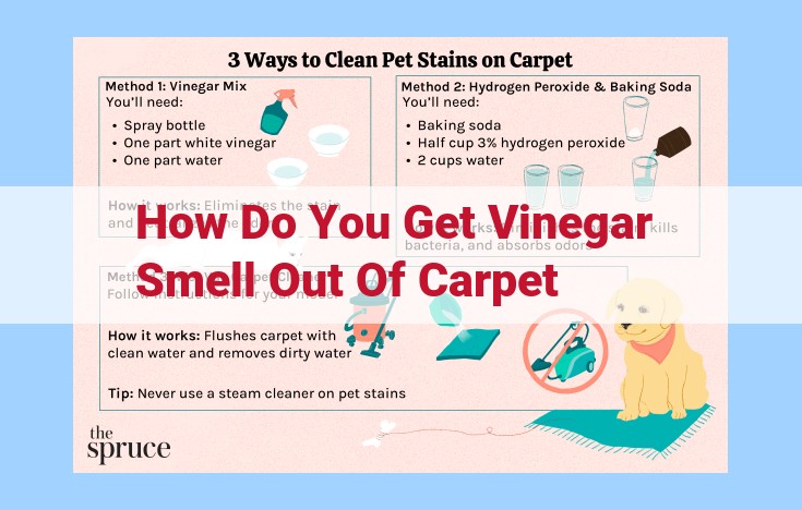 how do you get vinegar smell out of carpet