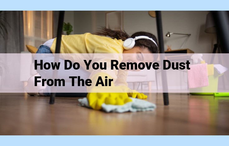 how do you remove dust from the air