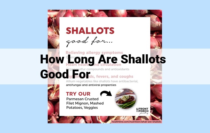 how long are shallots good for