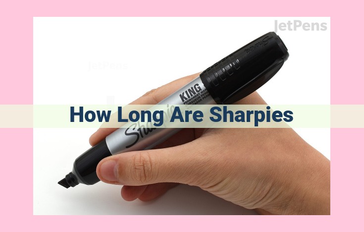 how long are sharpies