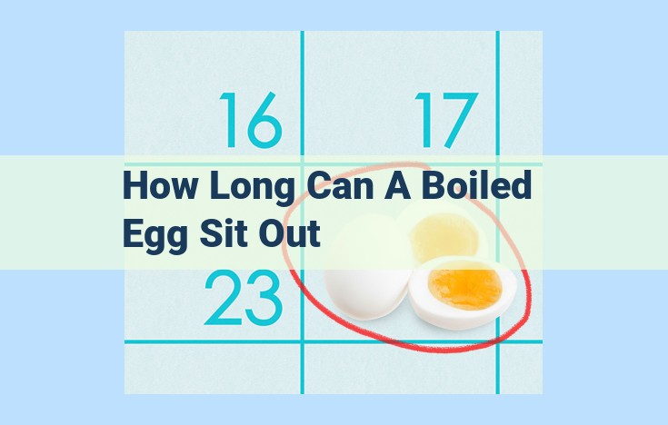 how long can a boiled egg sit out