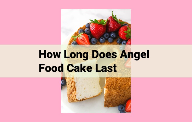 how long does angel food cake last