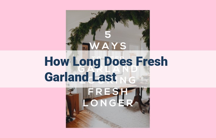 how long does fresh garland last