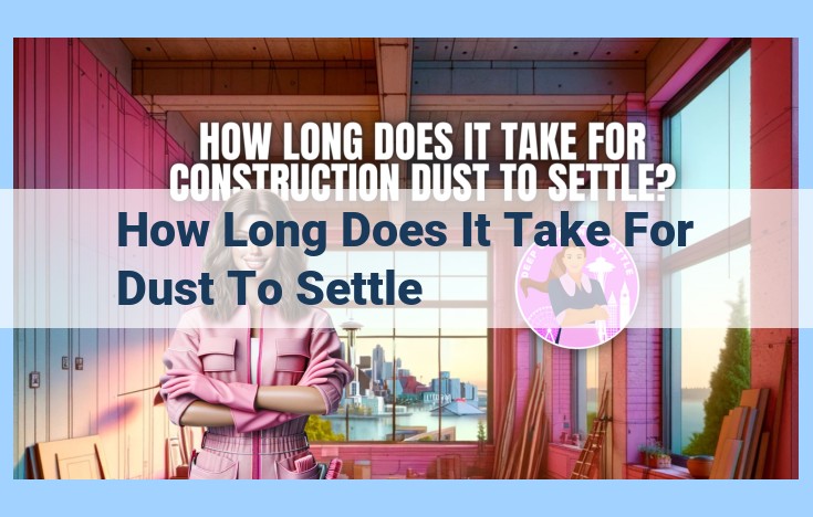 how long does it take for dust to settle