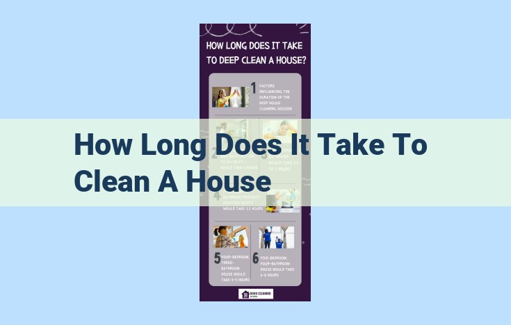 how long does it take to clean a house