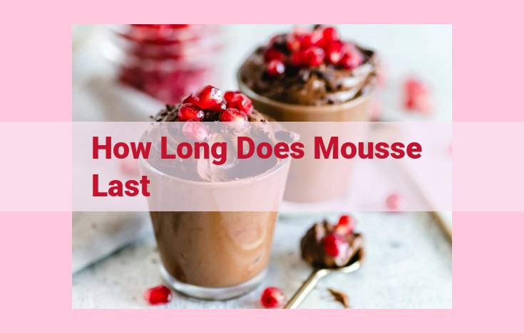 how long does mousse last