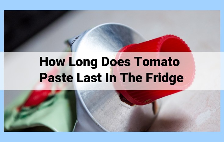 how long does tomato paste last in the fridge