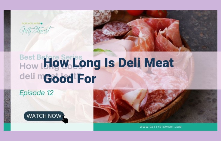 how long is deli meat good for