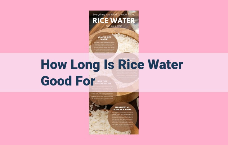 how long is rice water good for