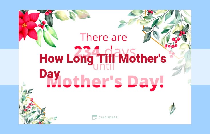 how long till mother's day