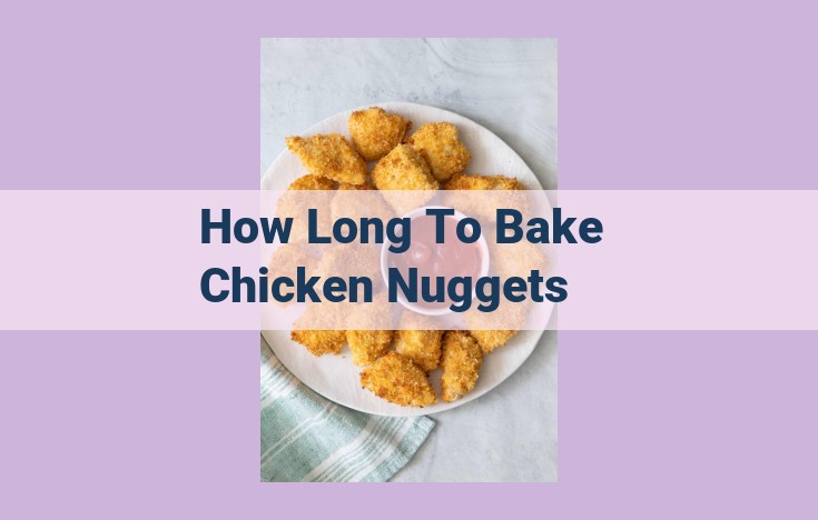 how long to bake chicken nuggets