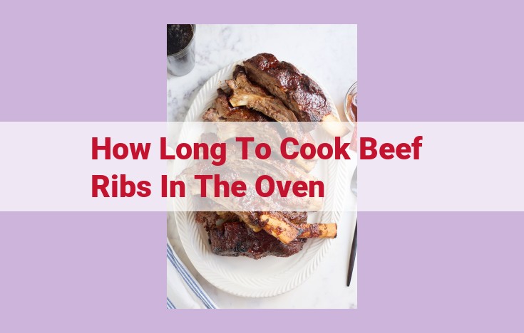 how long to cook beef ribs in the oven