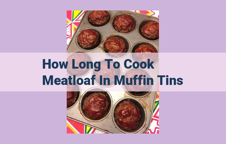 how long to cook meatloaf in muffin tins