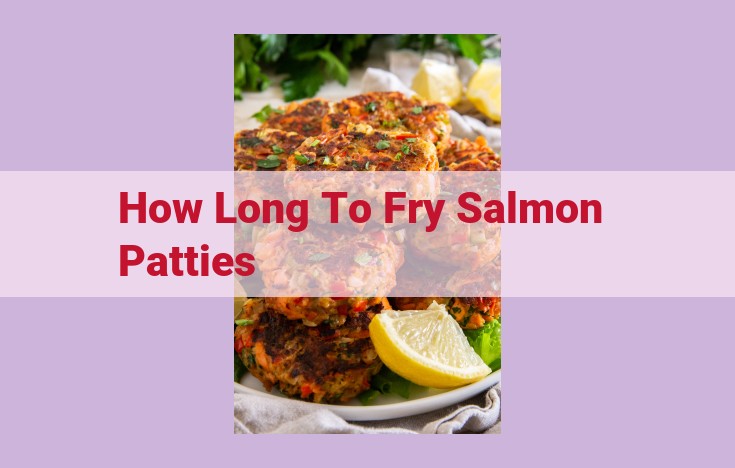 how long to fry salmon patties