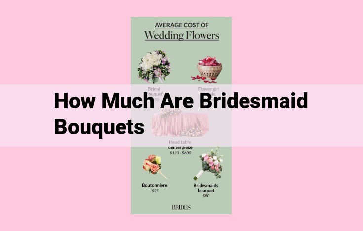 how much are bridesmaid bouquets