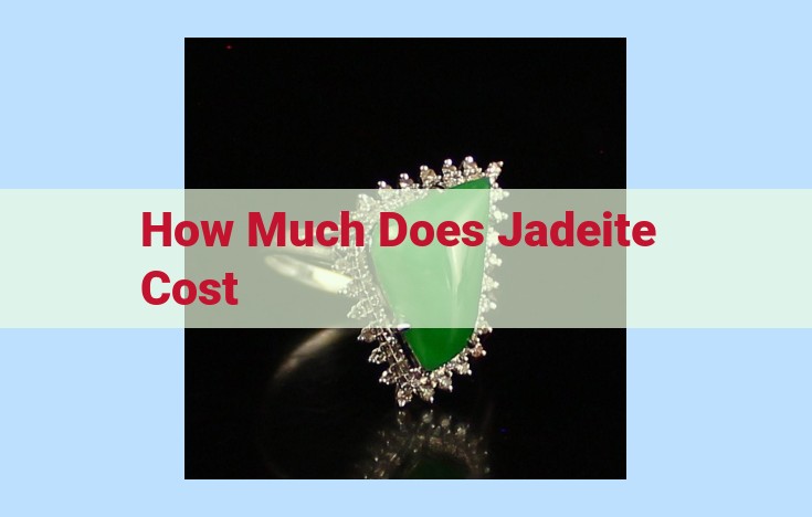 how much does jadeite cost