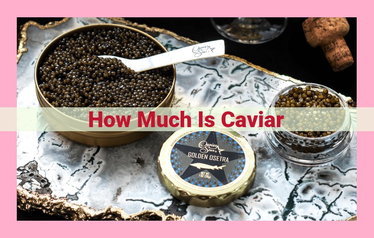 how much is caviar