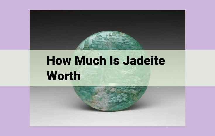 how much is jadeite worth