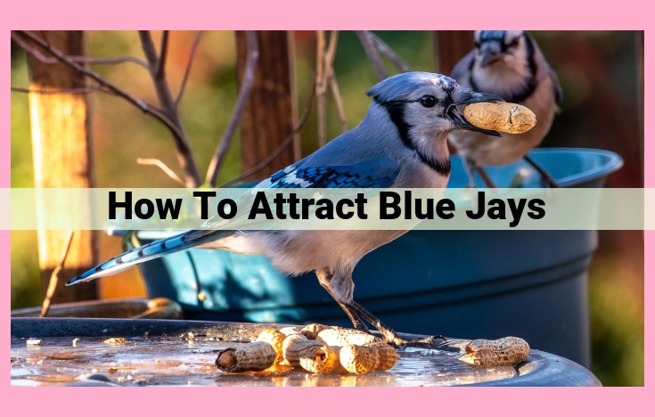 how to attract blue jays