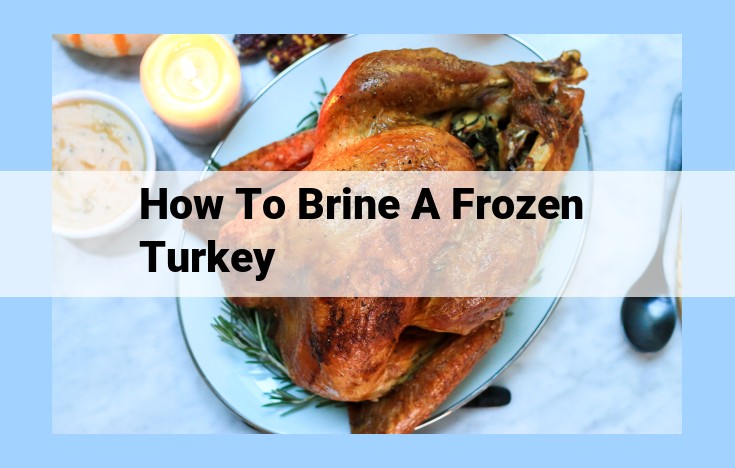 how to brine a frozen turkey