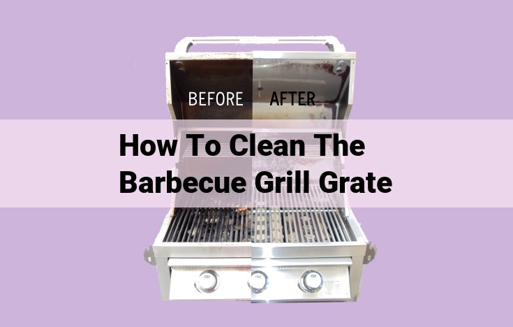 how to clean the barbecue grill grate