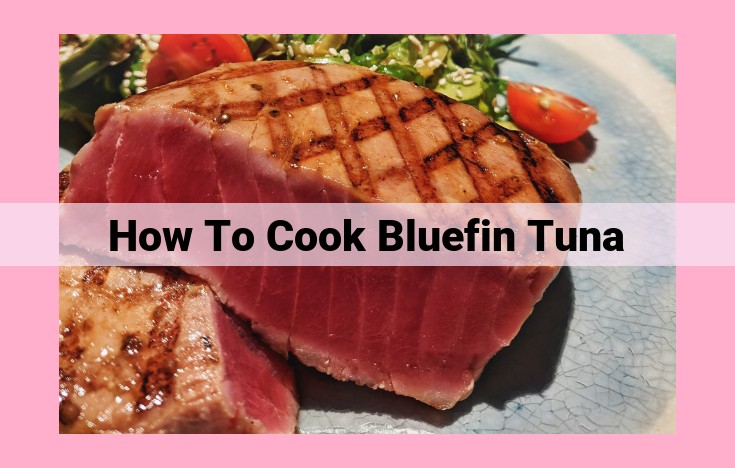 how to cook bluefin tuna