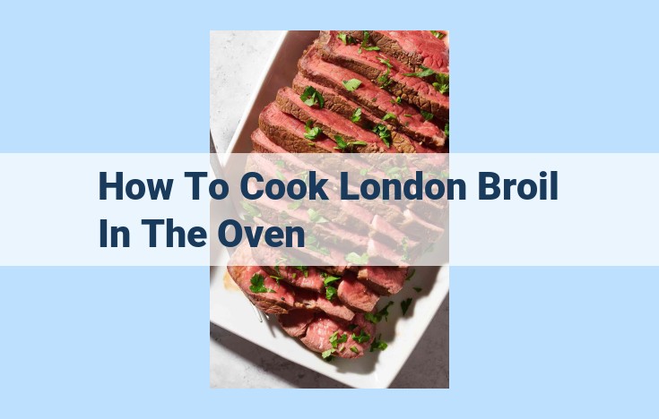 how to cook london broil in the oven