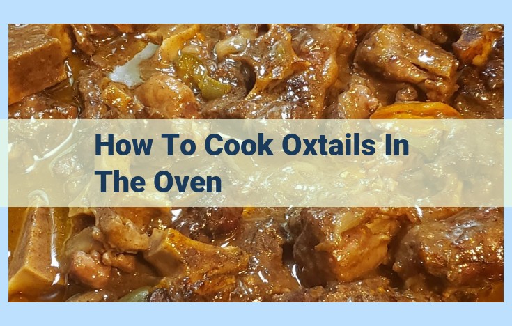 how to cook oxtails in the oven