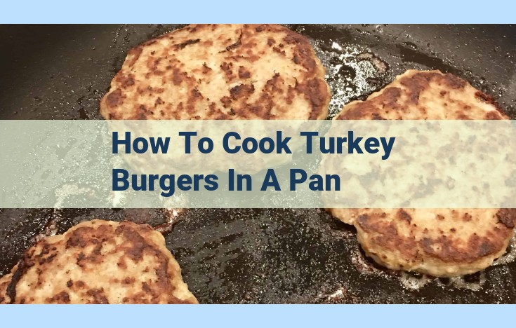 how to cook turkey burgers in a pan