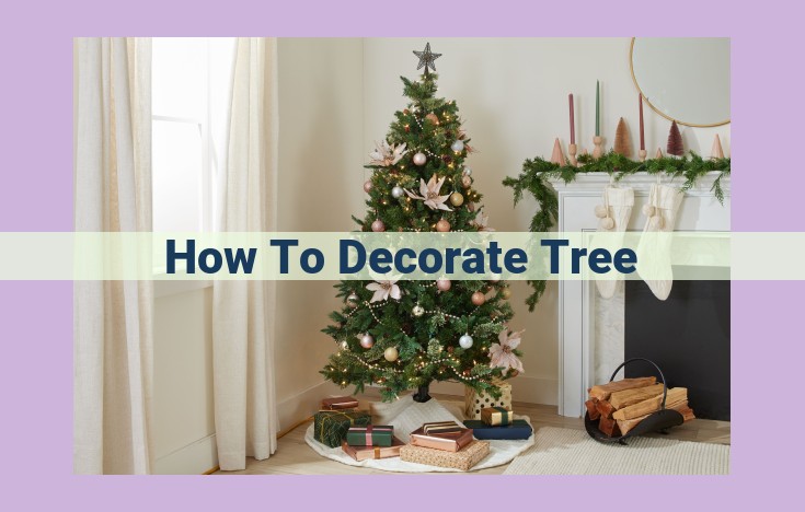 how to decorate tree