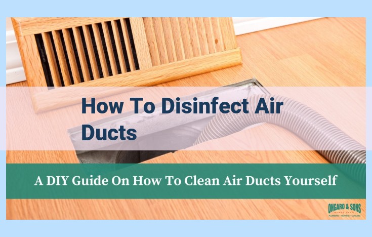 how to disinfect air ducts