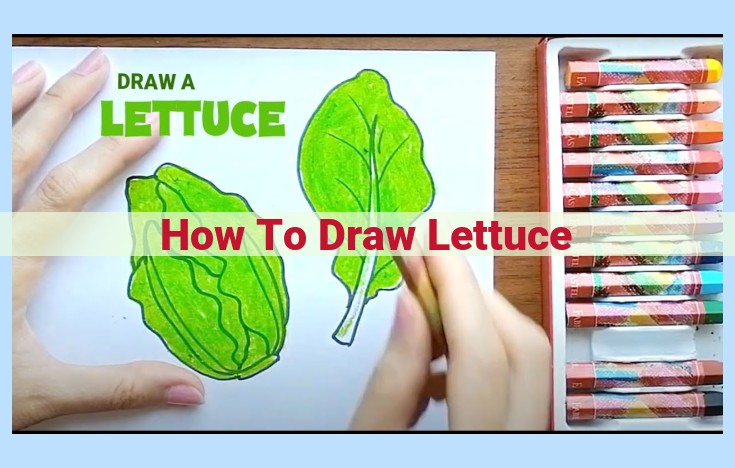 how to draw lettuce