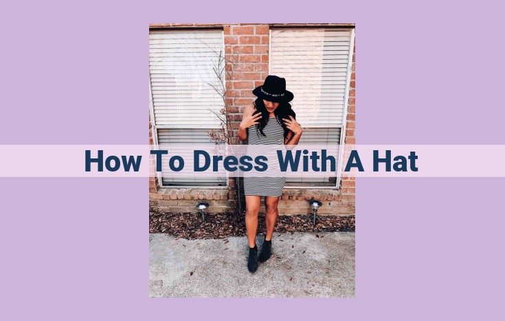 how to dress with a hat