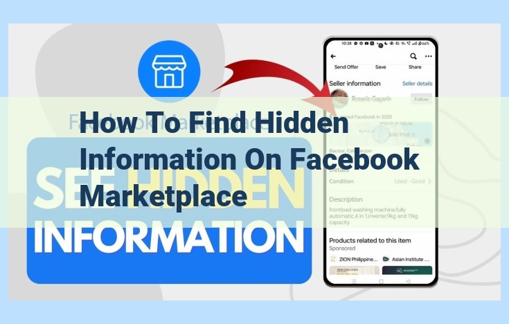 how to find hidden information on facebook marketplace