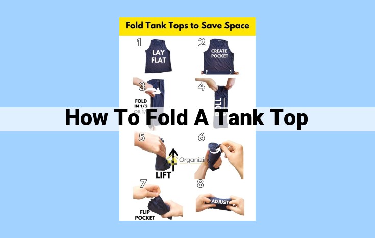 how to fold a tank top