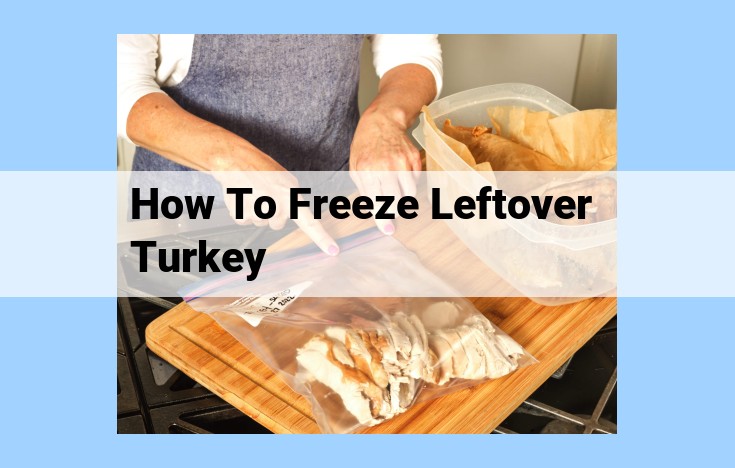 how to freeze leftover turkey