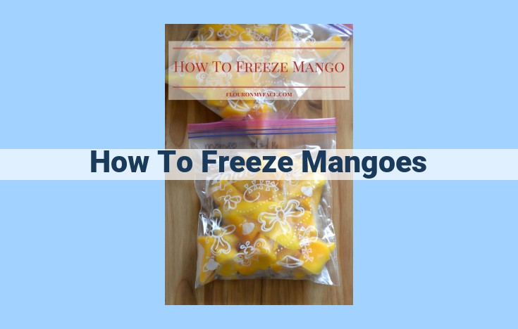 how to freeze mangoes