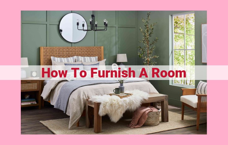 how to furnish a room