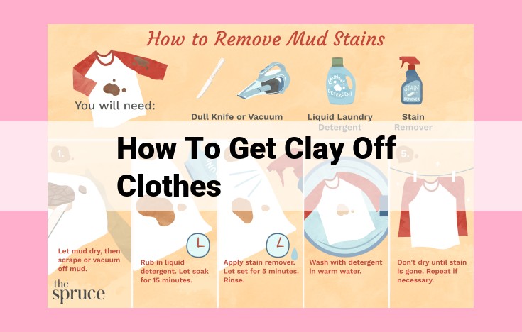 how to get clay off clothes