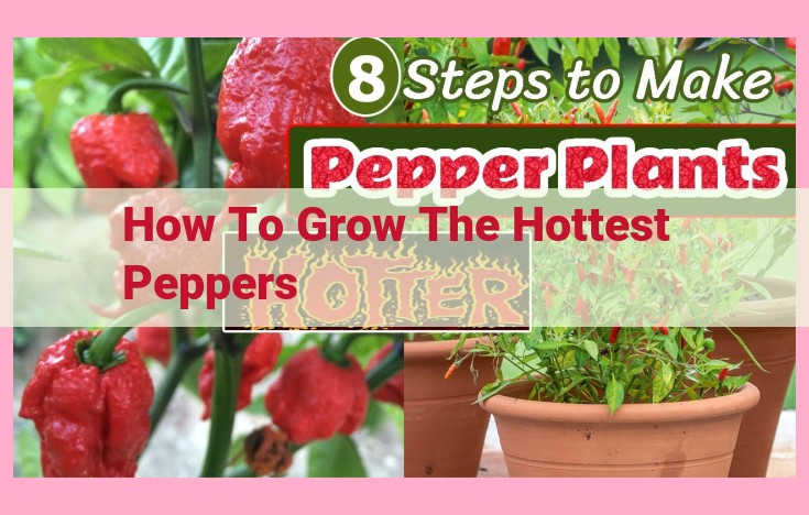 how to grow the hottest peppers