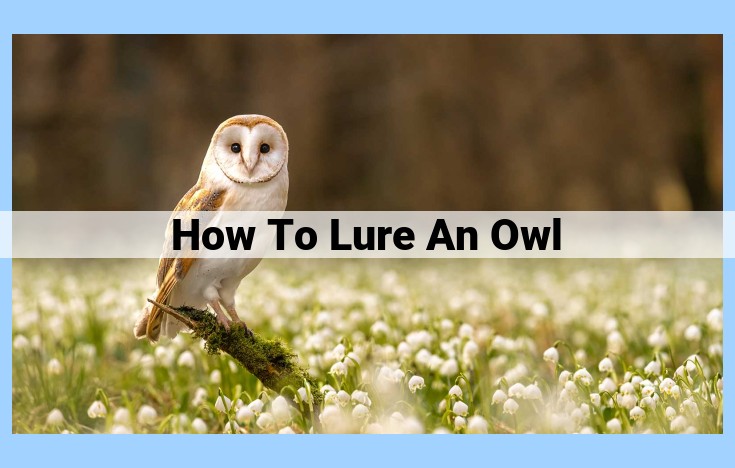 how to lure an owl