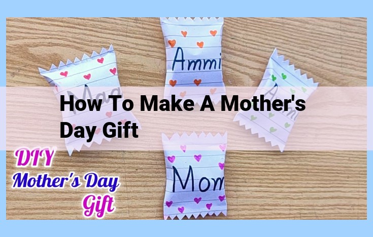 how to make a mother's day gift