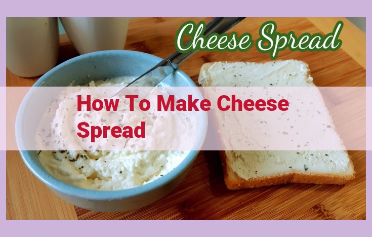 how to make cheese spread