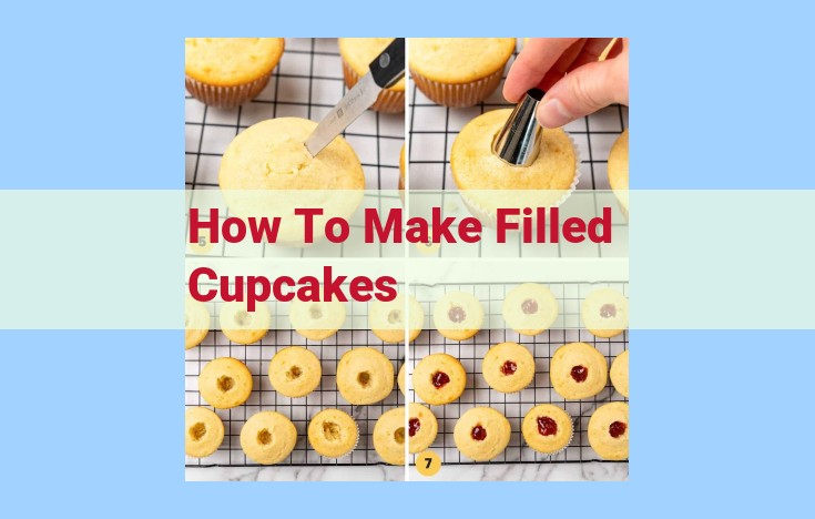 how to make filled cupcakes