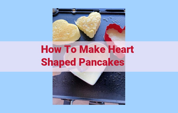 how to make heart shaped pancakes