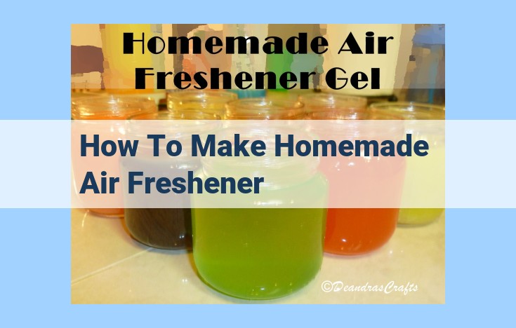 how to make homemade air freshener