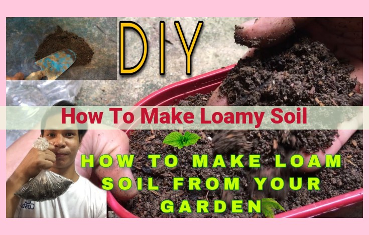 how to make loamy soil