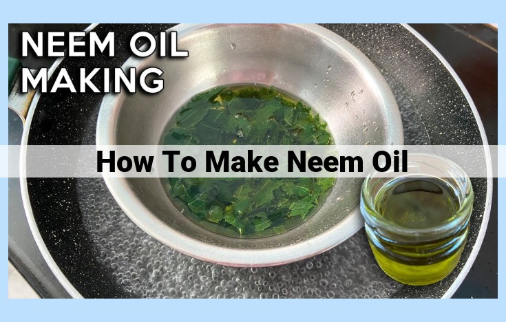 how to make neem oil